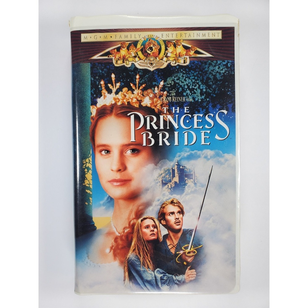 The Princess Bride VHS 1987 MGM Clamshell Hi-Fi Classic Movie Tested/Untested‎